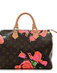 Monogram Roses Speedy 30