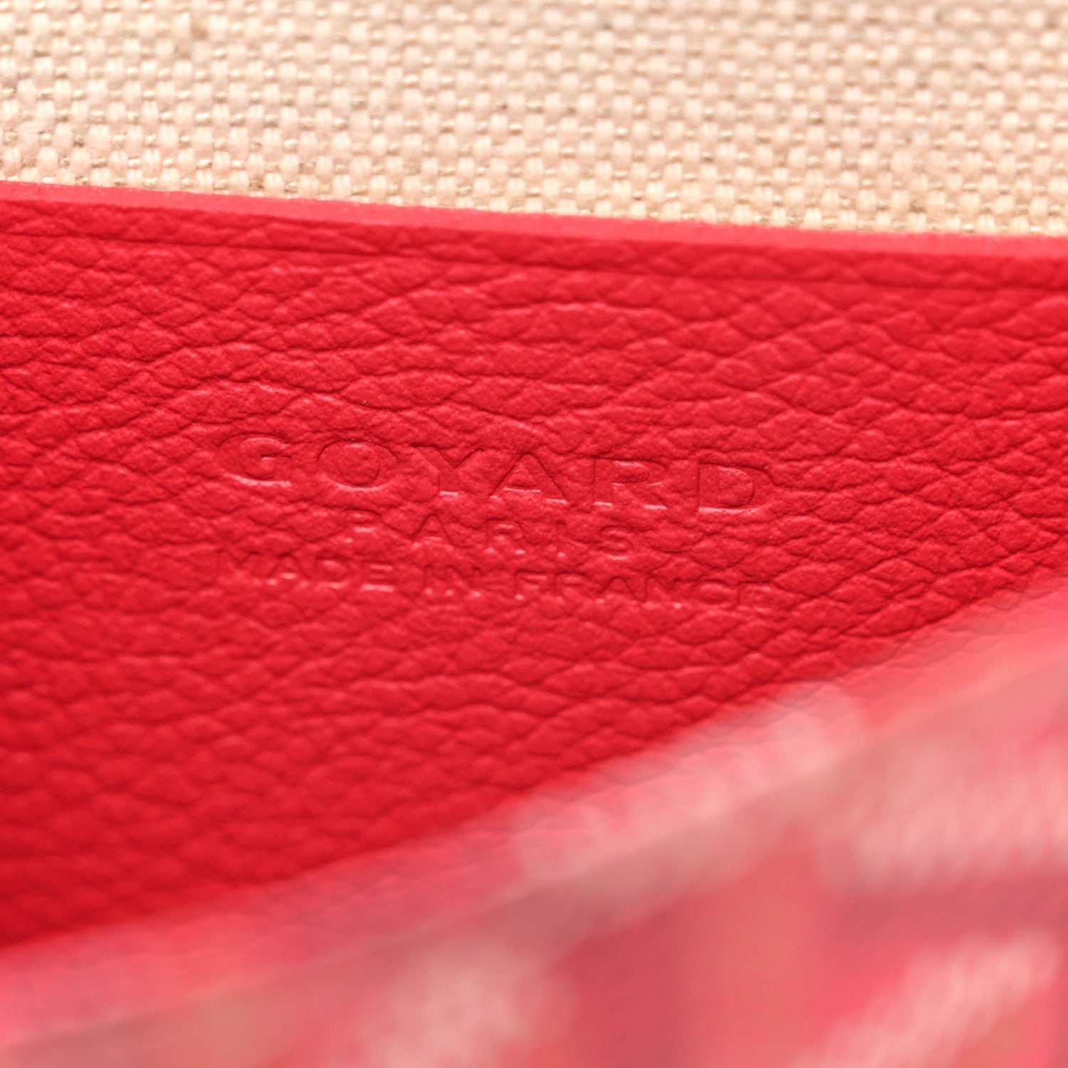 Goyardine Le Jardin Plumet Wallet Clutch Fuchsia