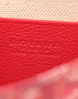 Goyardine Le Jardin Plumet Wallet Clutch Fuchsia