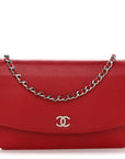 Caviar Sevruga Wallet on Chain WOC Red