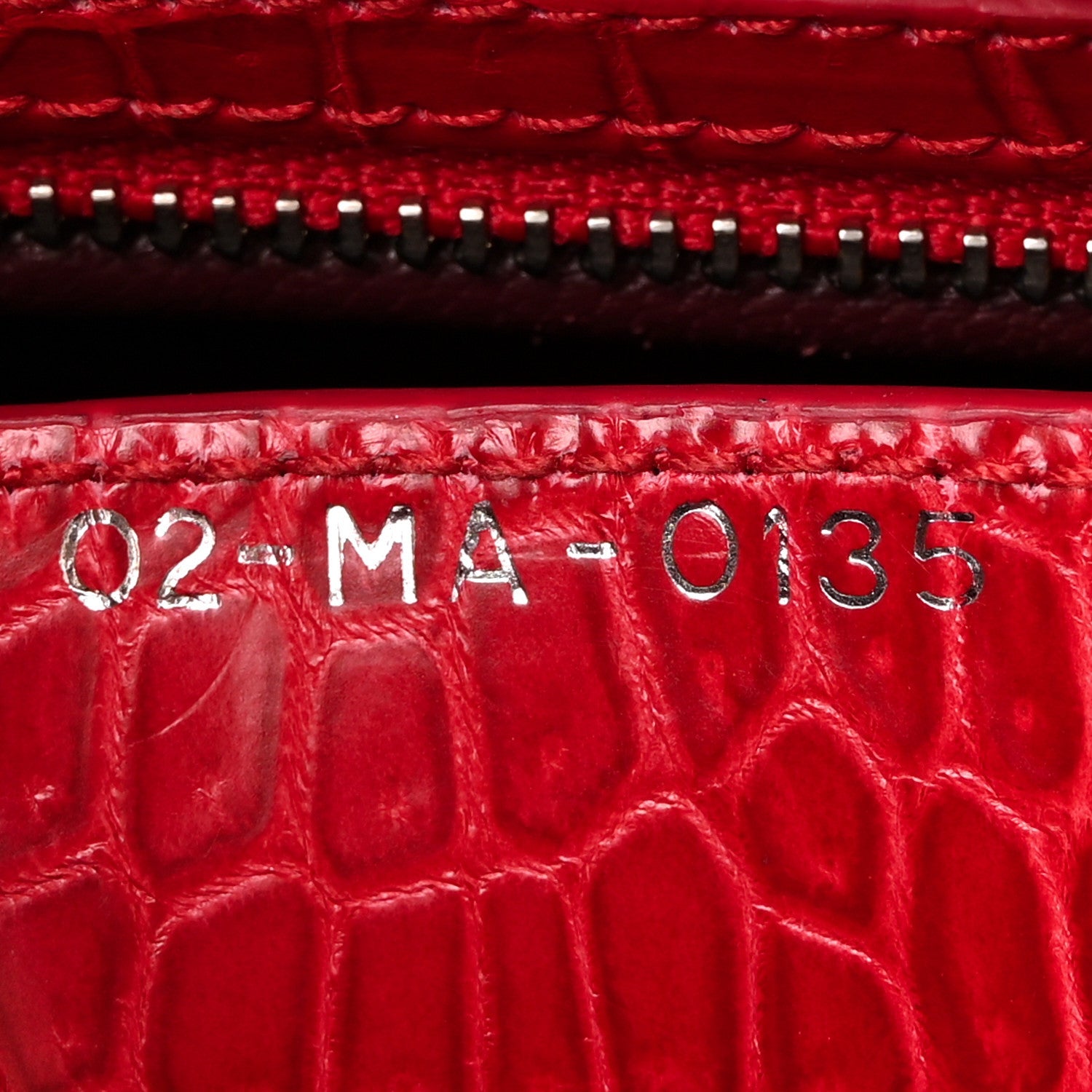 Alligator Medium Lady D1OR Red