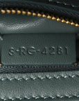 Shiny Calfskin Teen Triomphe Petrol