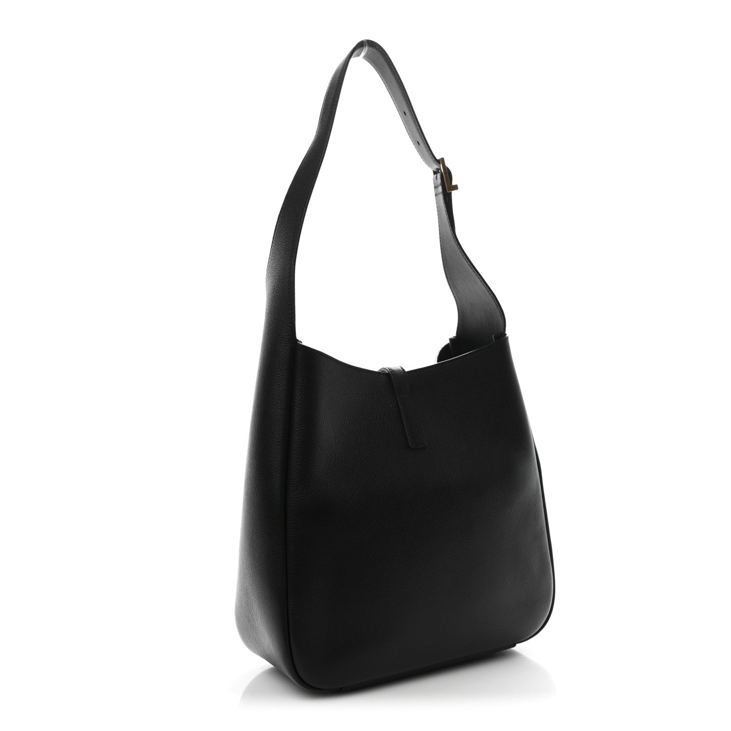 Smooth Calfskin Small Le 5 A 7 Soft Hobo Black