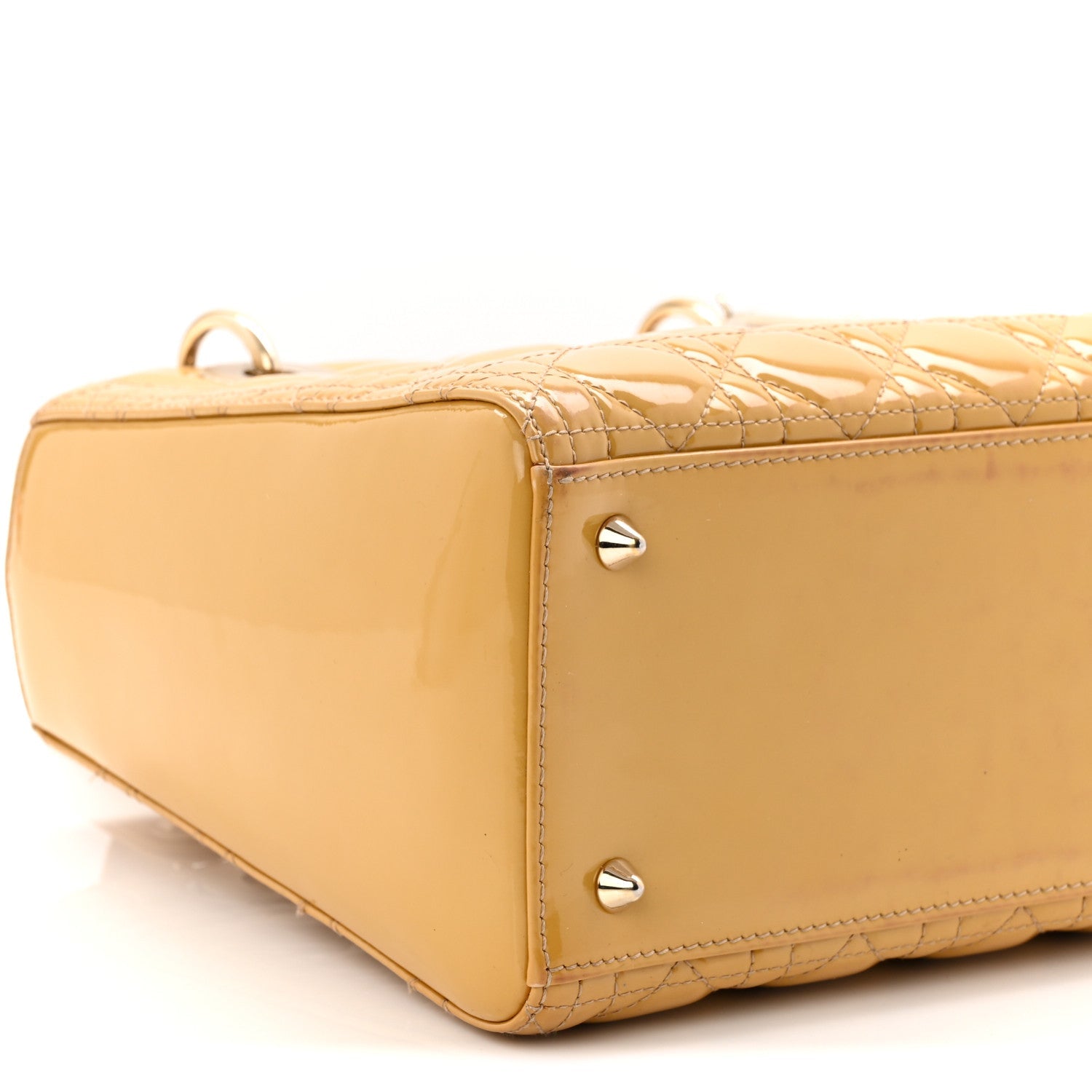 Patent Cannage Medium Lady D1OR Beige