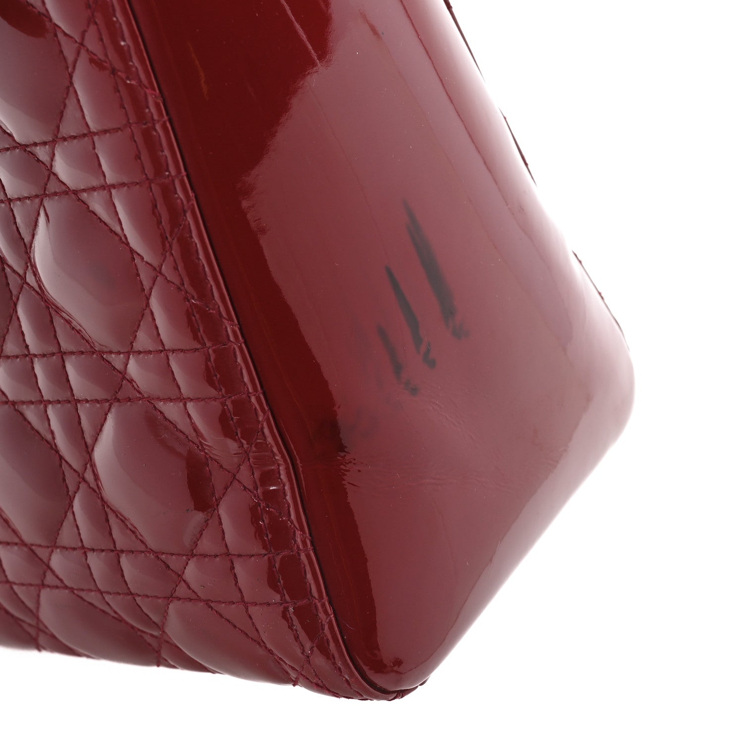 Patent Cannage Medium Lady D1OR Red