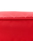 Tessuto Nylon Mini Re-Edition 2000 Bag Rosso
