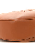Supple Calfskin Medium Triomphe Heloise Shoulder Bag Tan