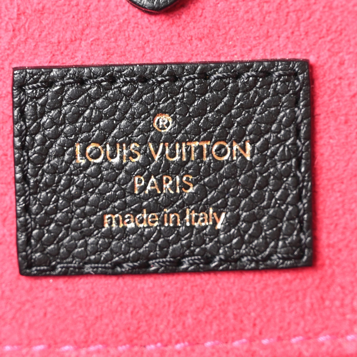Calfskin Monogram Teddy Onthego GM Black