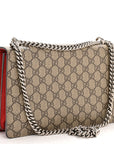 GG Supreme Monogram Small Dionysus Shoulder Bag Red