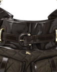 Nylon Quilted Bromley Hobo Brown