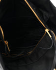 Tessuto Nylon Saffiano Tote Black