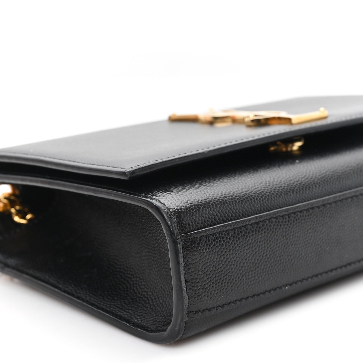 Grain De Poudre Small Monogram Kate Satchel Black