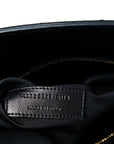Calfskin Small Sac De Jour Black