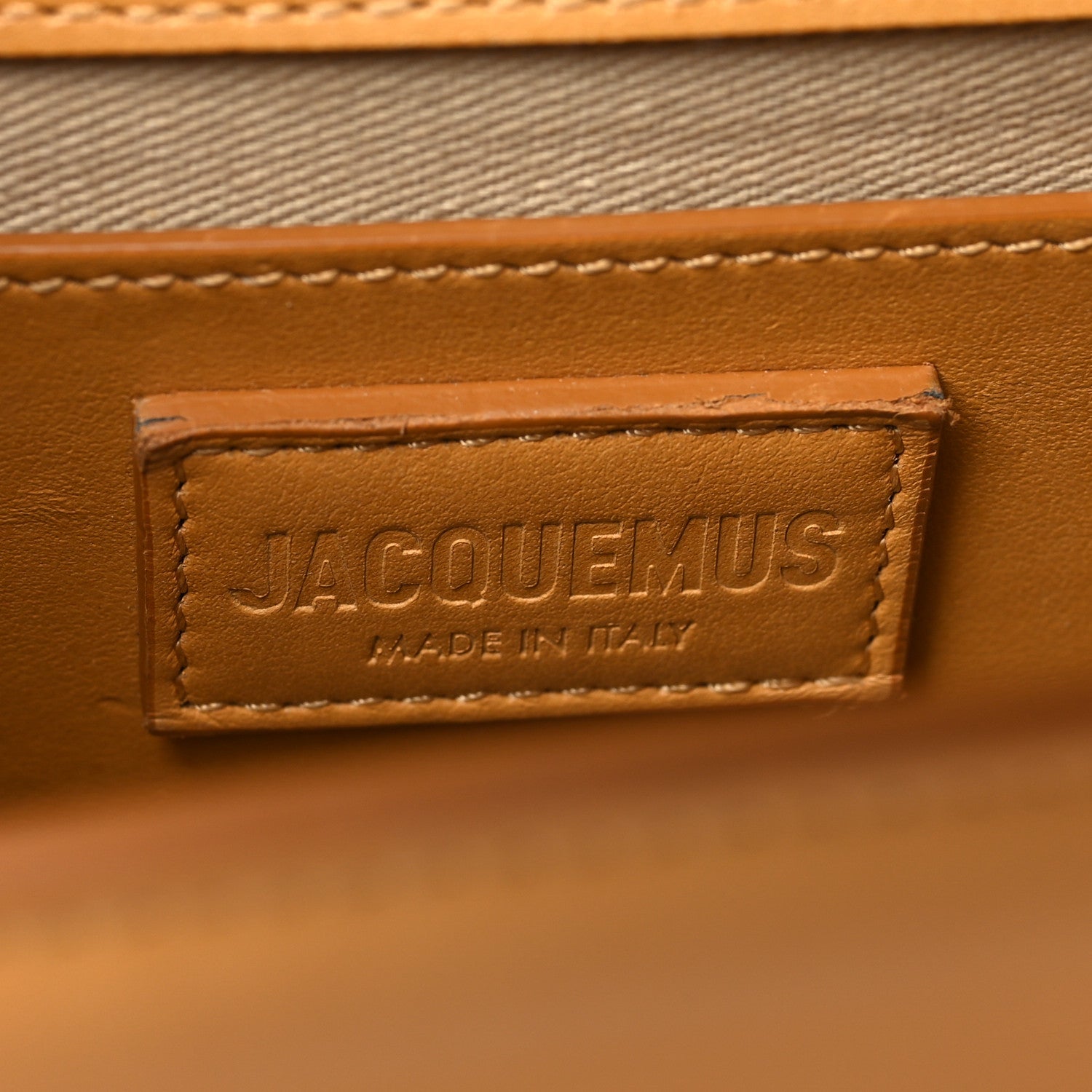 Smooth Calfskin Le Grand Bambino Camel