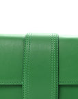 Smooth Calfskin Le Bambino Long Green