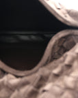 Suede Intrecciato Small Hop Fondant
