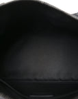Grained Calfskin Aerogram City Keepall Black