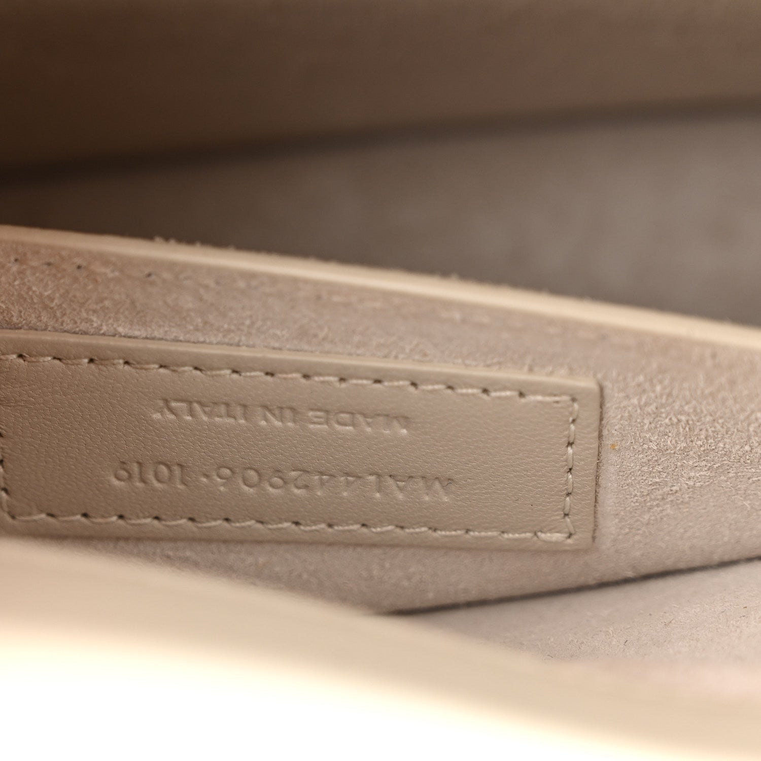 Calfskin Medium Monogram Sunset Crema Soft