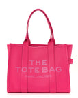 Grained Calfskin Large The Tote Bag Hot Pink