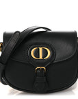 Box Calfskin Micro Bobby Bag Black