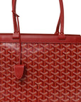 Goyardine Bellechasse Biaude MM Tote Red
