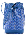Goyardine Petit Flot Bucket Bag PM Sky Morning