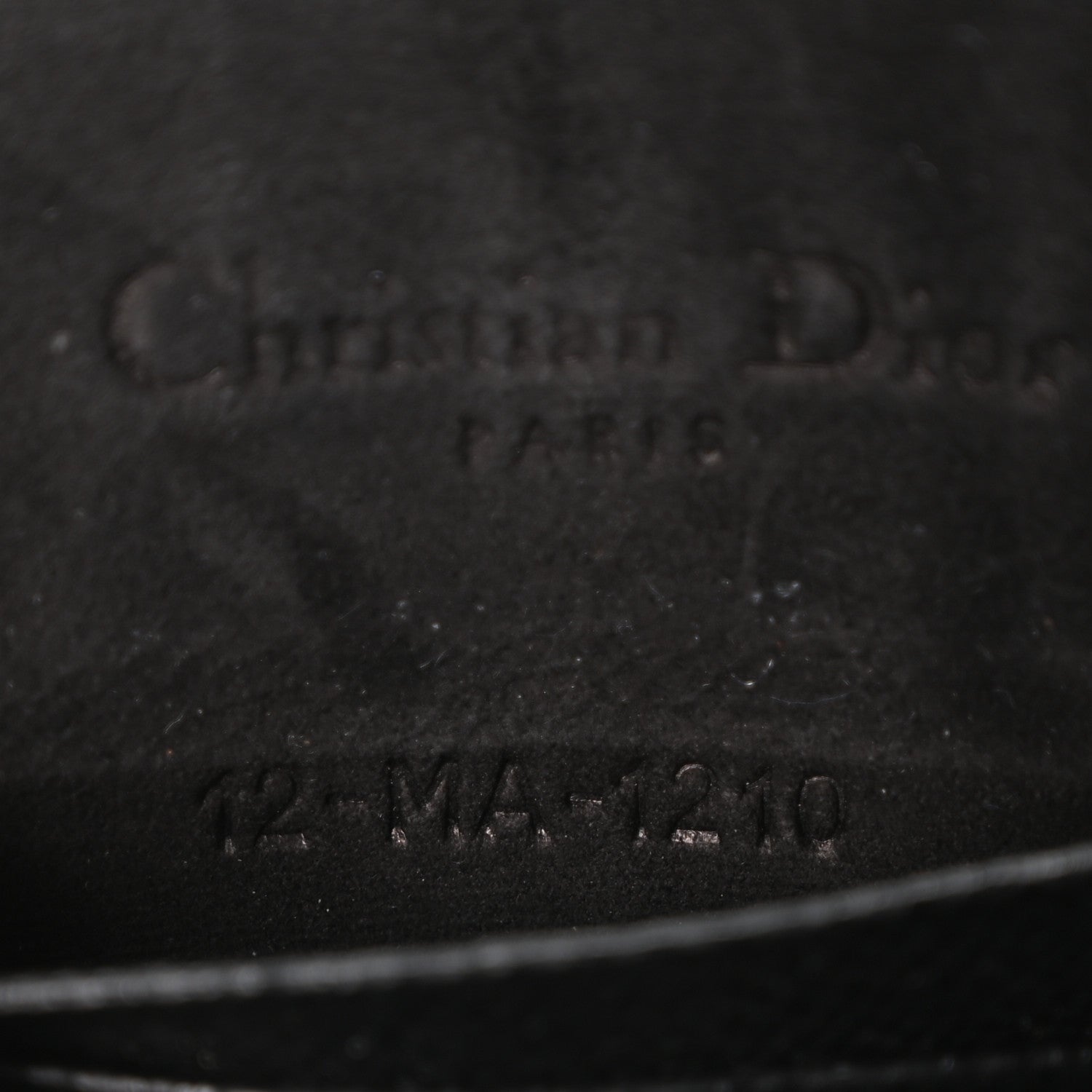 Grained Calfskin Saddle Belt Bag Black