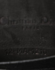 Grained Calfskin Saddle Belt Bag Black