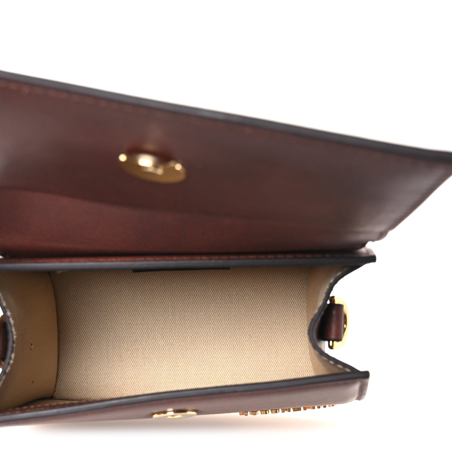 Smooth Calfskin Le Chiquito Moyen Dark Brown