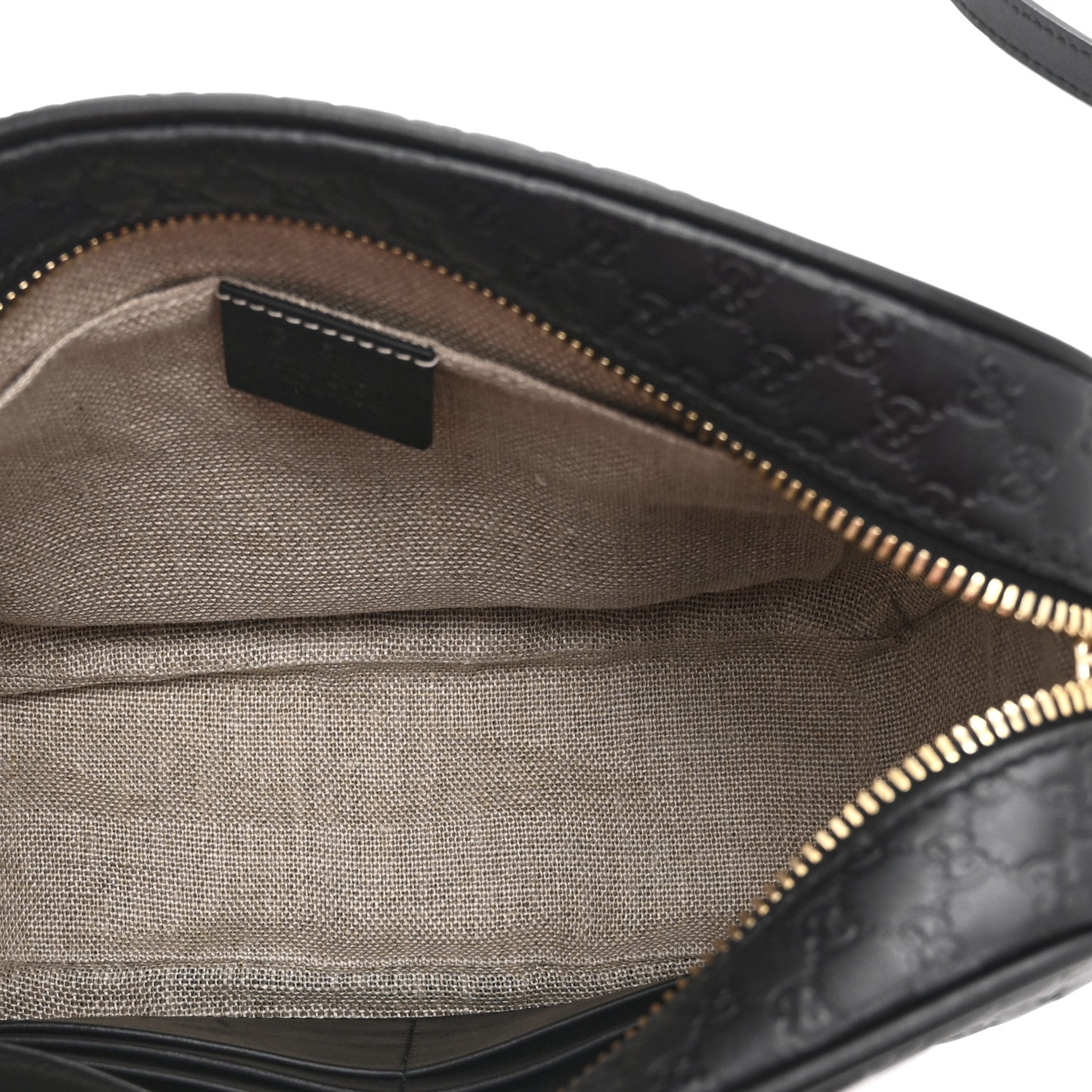 MicroGCCIssima Mini Bree Messenger Bag Black