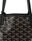 Goyardine Reversible Mini Anjou Black