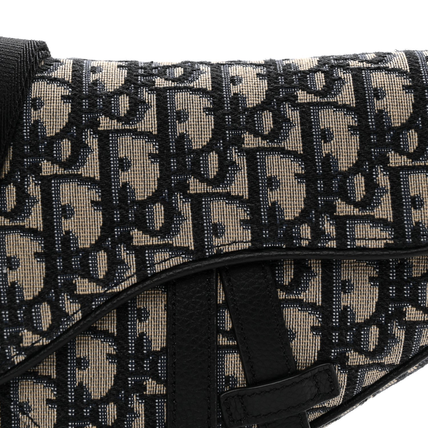 Oblique Mens Mini Saddle Bag Blue