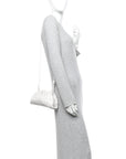 Nappa Intrecciato The Mini Pouch Chalk