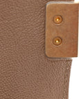 Caviar Quilted New Medium Boy Flap Dark Beige