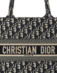 Oblique Medium Book Tote Blue Multicolor