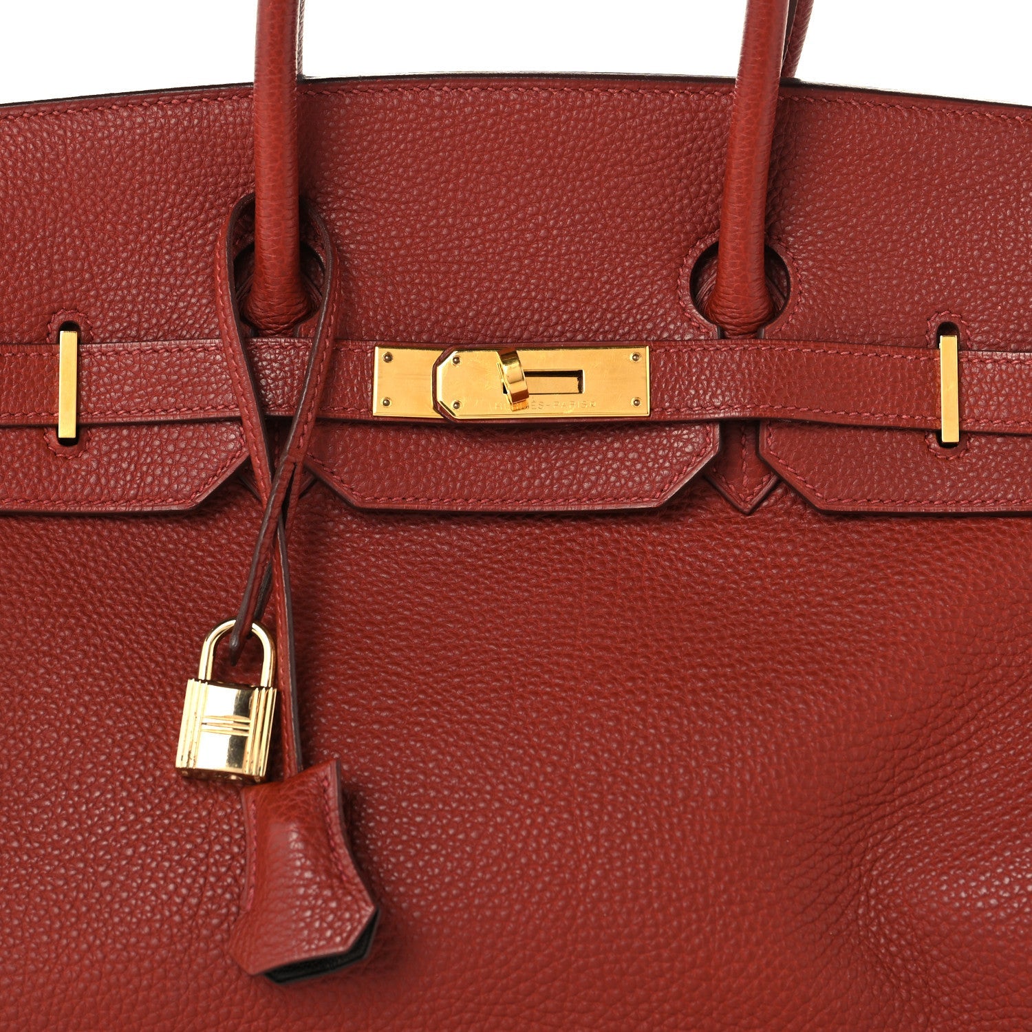 Togo Verso Birkin 35 Brique Ebene