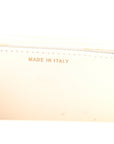 Caviar Quilted Wallet On Chain WOC White