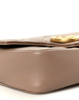 Calfskin Matelasse Super Mini GG Marmont Shoulder Bag Porcelain Rose