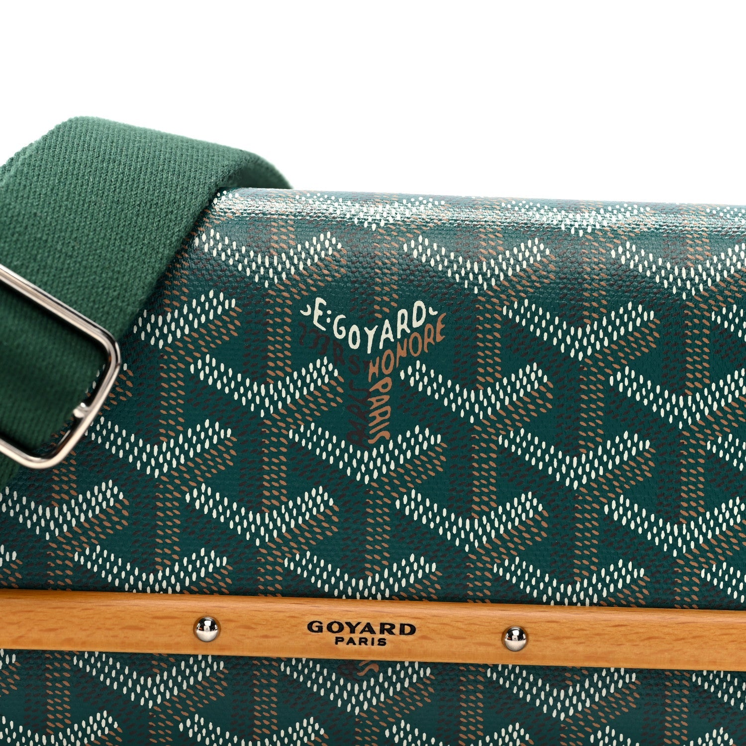 Goyardine Monte Carlo Mini Case Green