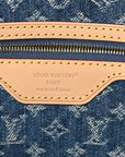 Monogram Denim Neo Neverfull MM Blue