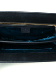 Suede Patent Web Medium Ophidia Chain Shoulder Bag New Shamarock Black