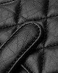 Aged Calfskin Quilted 2.55 Reissue Pouch With Chain Handle Black