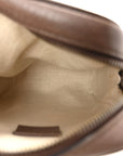 GG Supreme Monogram Web Mini Ophidia Messenger Brown