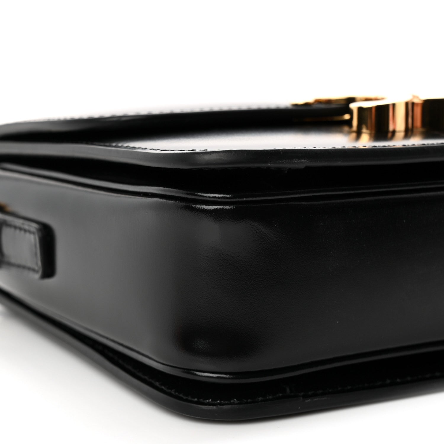 Shiny Calfskin Teen Triomphe Black