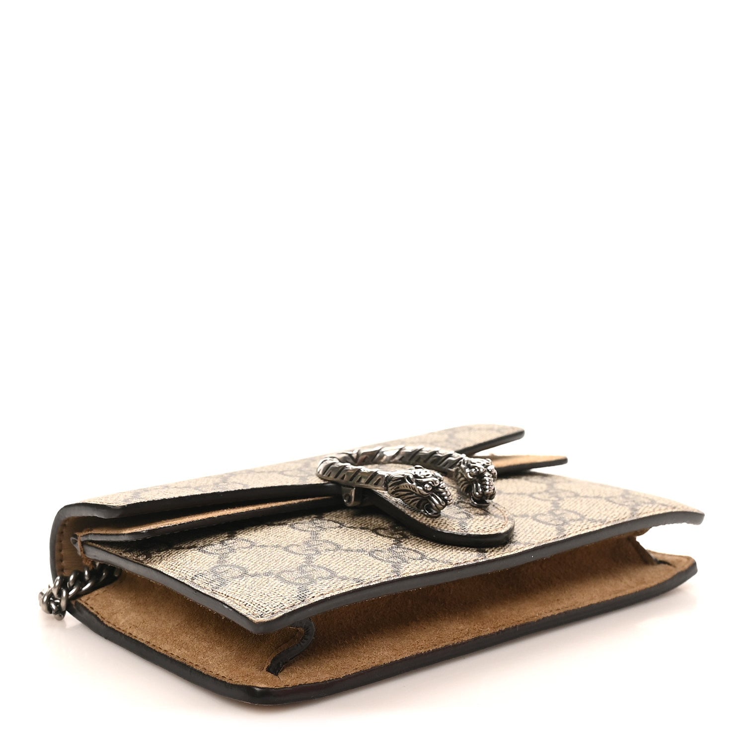 GG Supreme Monogram Super Mini Dionysus Shoulder Bag Taupe