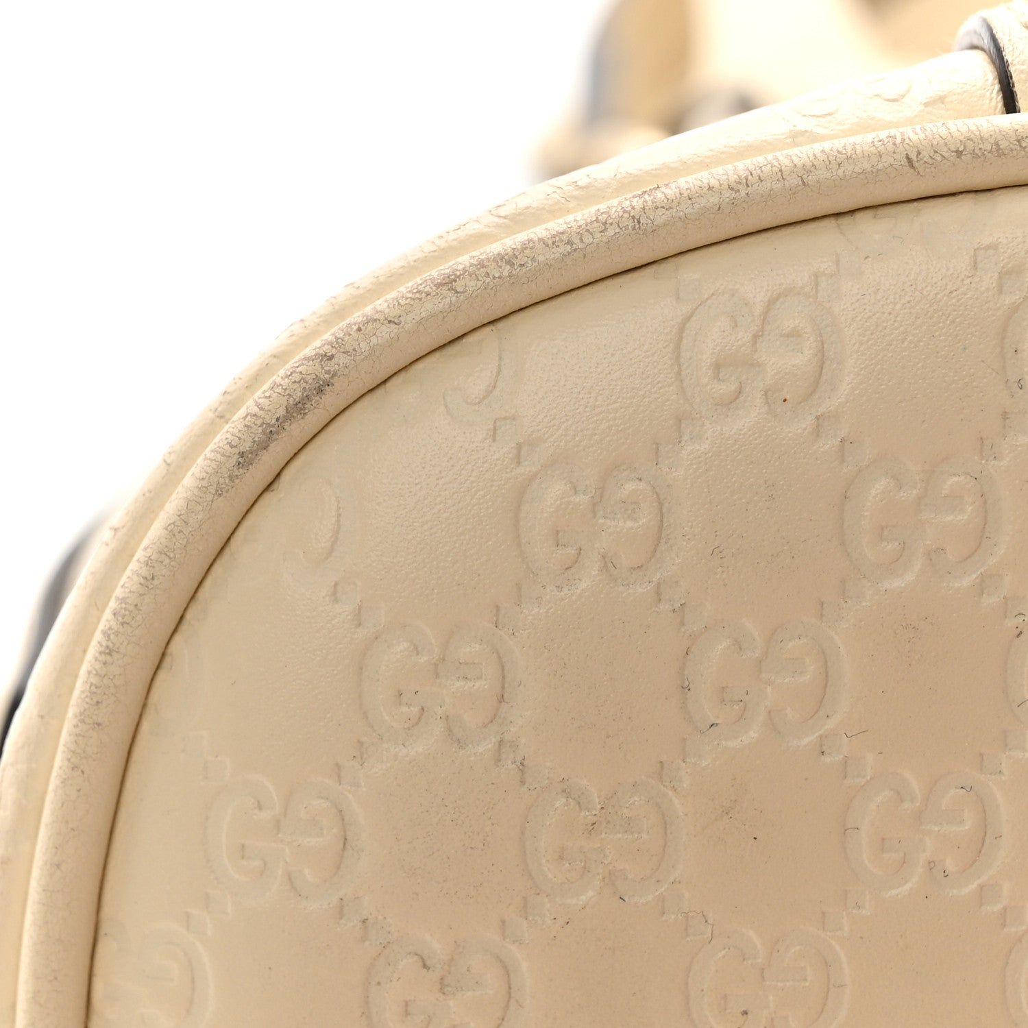 Soft MicroGCCIssima Mini Dome Bag Ivoire