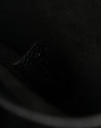 Calfskin Cuir Triomphe Cabas Drawstring Black
