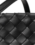 Nappa Intrecciato Small Tote Black
