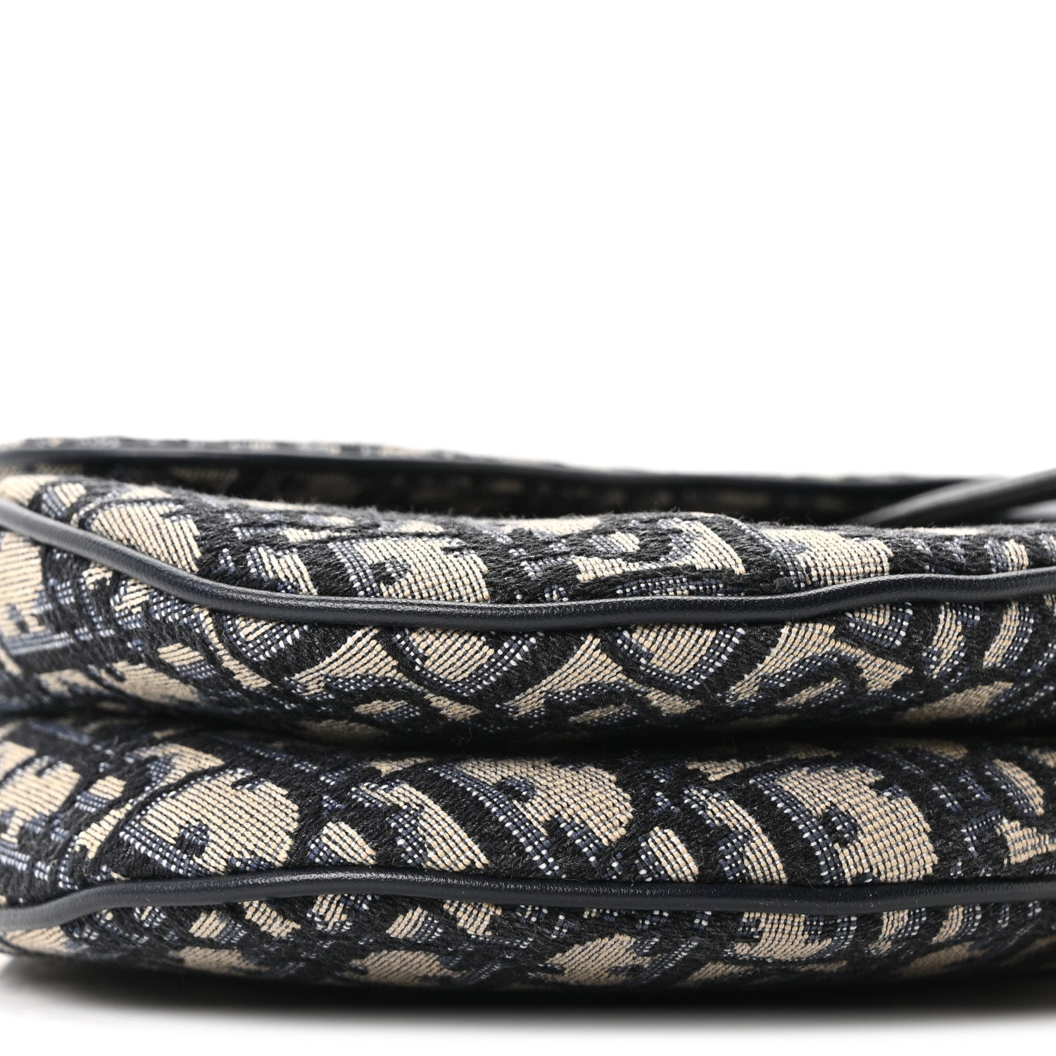 Oblique Saddle Bag Blue