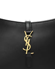 Smooth Calfskin Le 5 A 7 Hobo Black